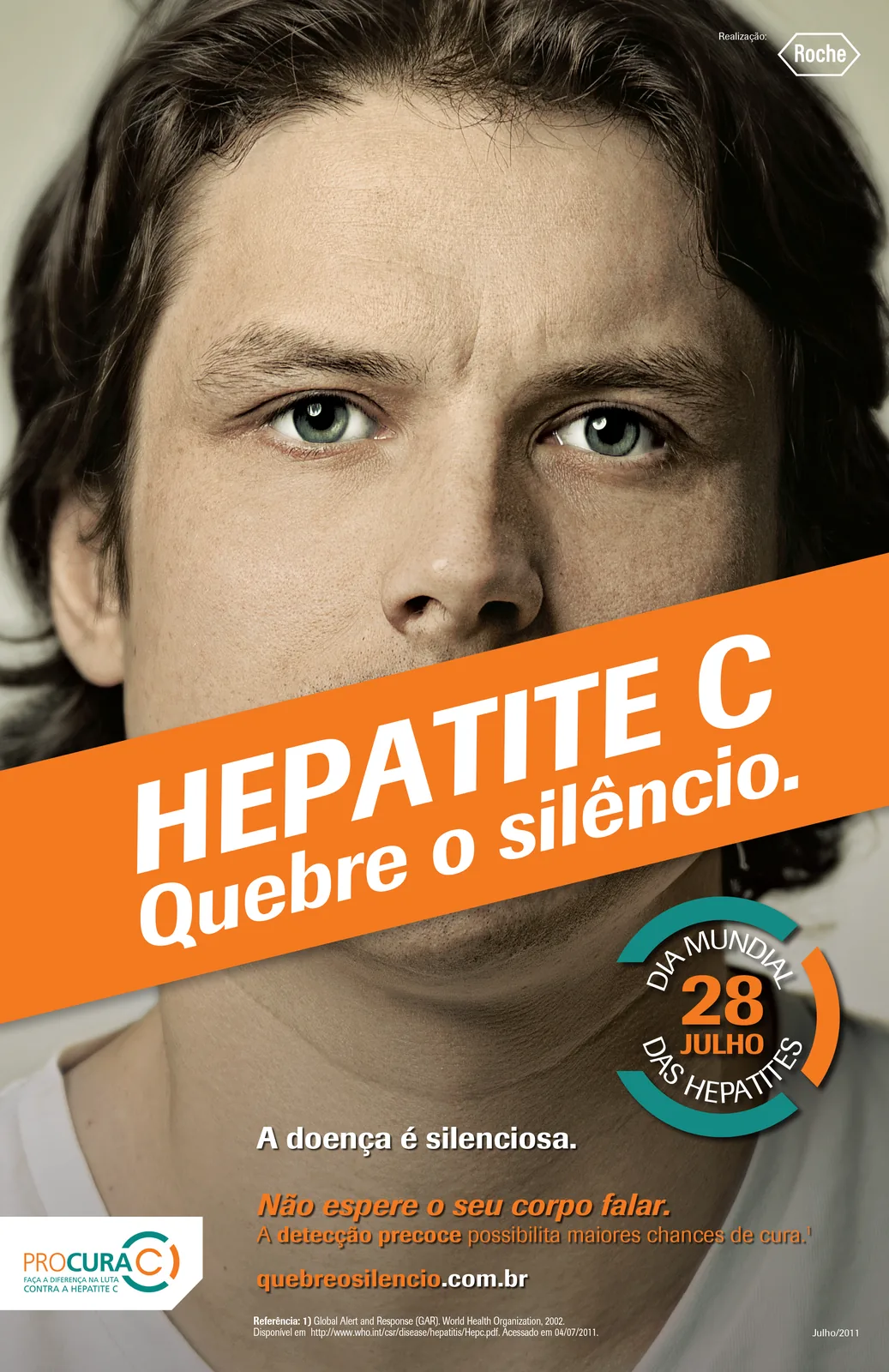 Dia Mundial das Hepatites — Campanha de awareness