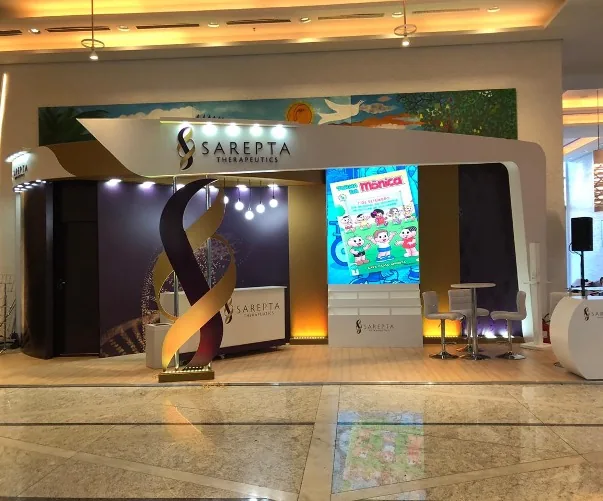 Sarepta — Congresso — stand e simpósio